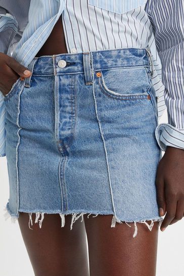Levi's deconstructed skirt middle outlet man