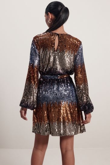 Very sequin deals dress