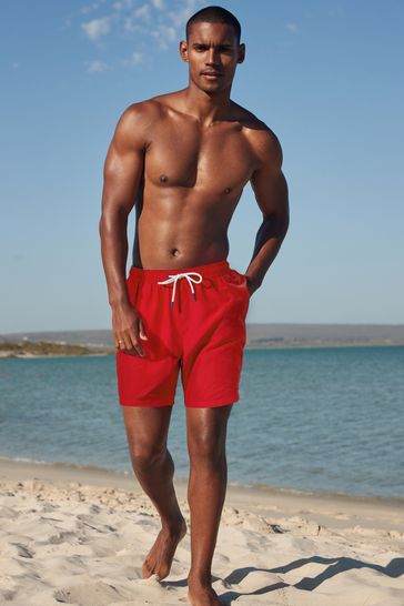Buy red shorts clearance
