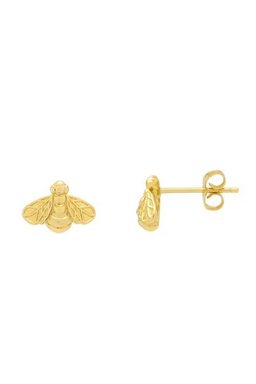 Buy Estella Bartlett Gold Tone Bee Happy Stud Earrings from Next