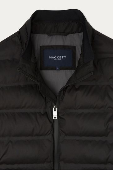 Buy Hackett London Men Black Coat from Next Australia