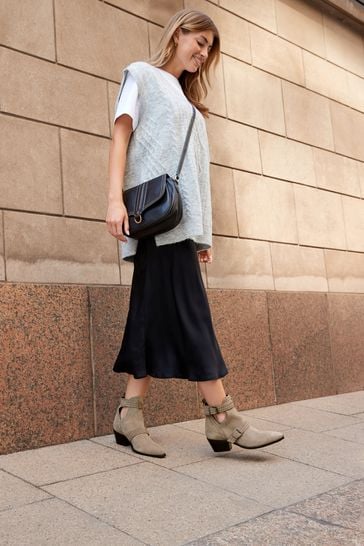 Mink ankle boots best sale uk