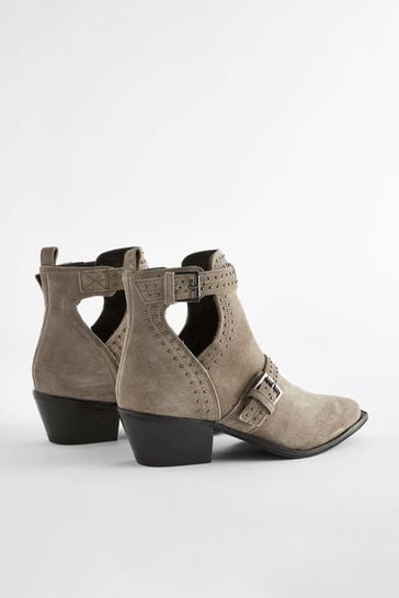 Cut out discount ankle boots zara