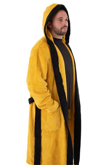 Yellow dressing gown store