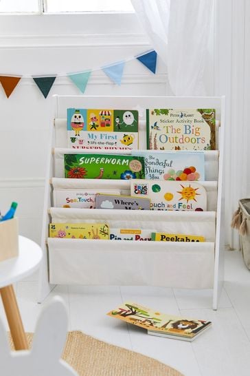 Sling bookshelf top