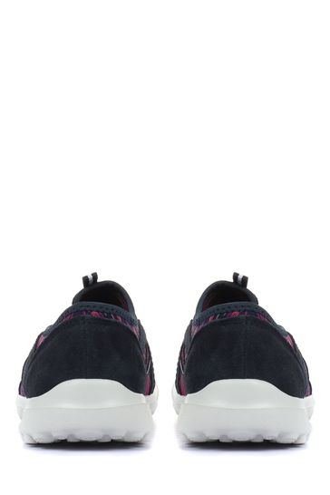 Buy Pavers Ladies Wide Fit Lightweight Slip On Trainers from Next Bahrain