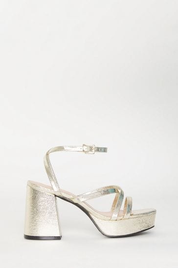 Simply be gold deals sandals