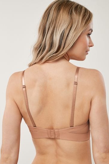 Buy Light Pad Smoothing Longline Low Back Strapless Bra from Next Malta