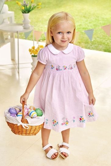 Jojo maman sale bebe smocked dress