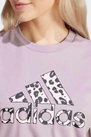 Buy adidas 100 Cotton Sportswear Animal Print Graphic T Shirt from the Laura Ashley online shop