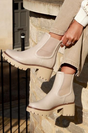Cream shoe clearance boots