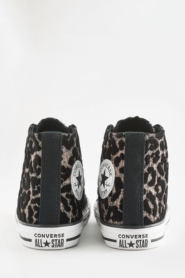 Leopard print converse hotsell junior