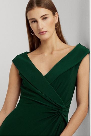 Lauren ralph cheap lauren green dress