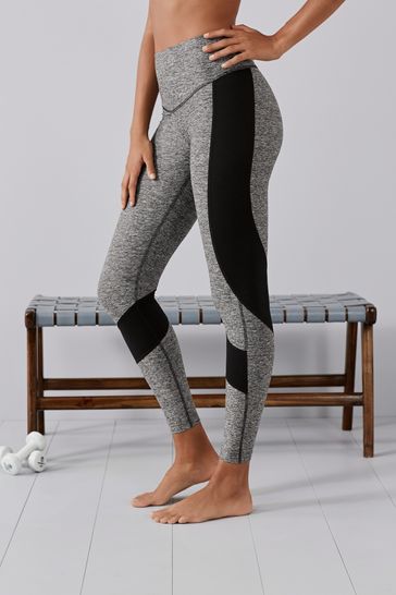 Buy Black Next Active Sports Tummy Control High Waisted Mid Length Sculpting  Leggings from Next USA