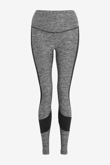 Buy Grey Marl Next Active Sports Tummy Control High Waisted Full Length  Sculpting Leggings from Next Gibraltar