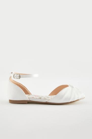 Ivory White Bridesmaid Occasion Shoes