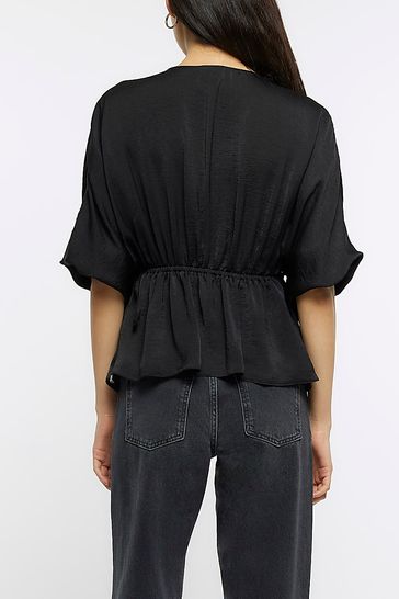 River island ruffle top sales