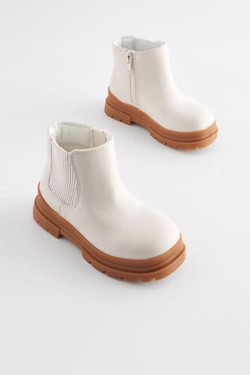 White store chunky booties