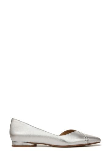 Naturalizer Henrietta Silver Leather Shoes