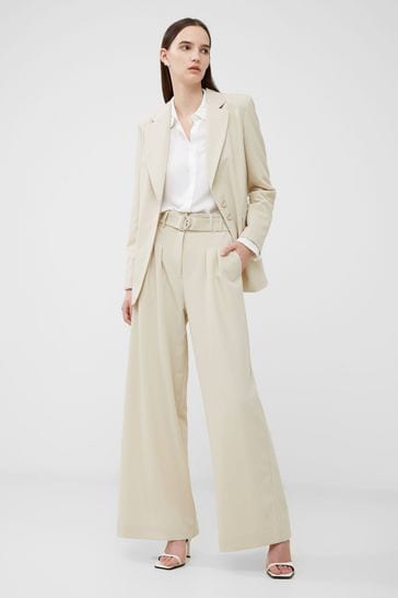 Buy French Connection Cream Everly Suiting Blazer from Next Bahrain