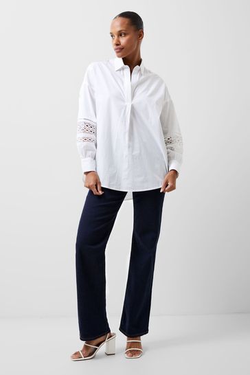 French Connection Rhodes Embroide Shirt