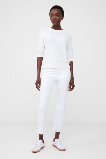 French connection white jumper outlet