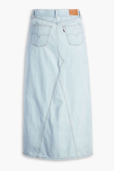 Buy Levi s Blue Midi Denim Skirt from Next Denmark