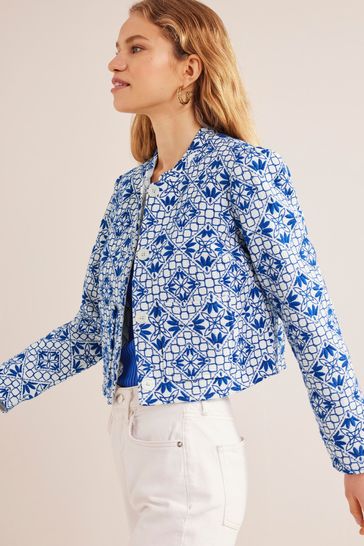 Boden top embroidered jacket