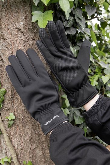 Totes Black Ladies Manzella Warmest Gloves