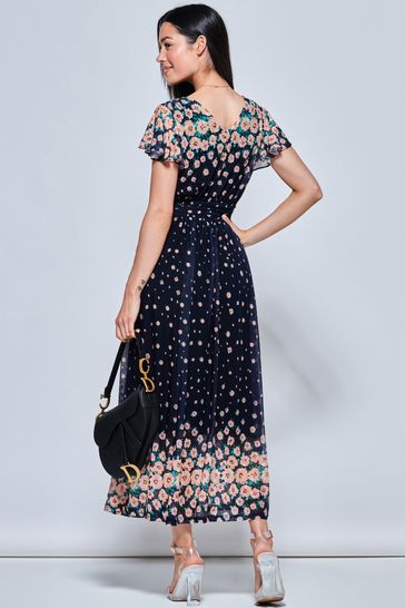 Jolie moi blue best sale dress