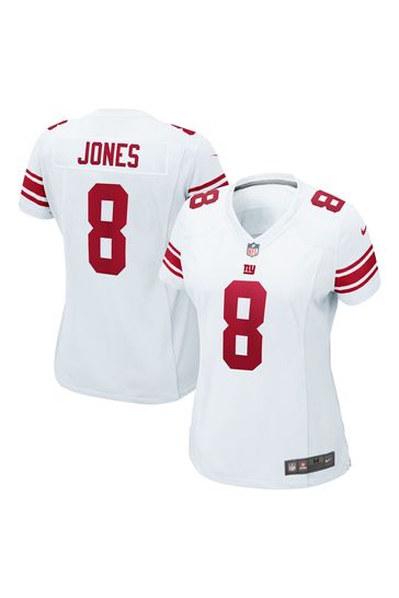 Buy Nike White NFL New York Giants Road Game Jersey Daniel Jones