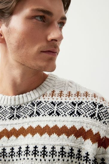 Next cheap snowflake jumper