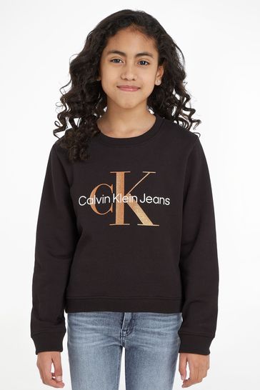 Buy Calvin Klein Kids Monogram Sweatshirt from Next Netherlands