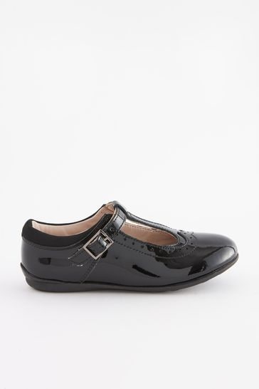 Black patent leather slippers clearance