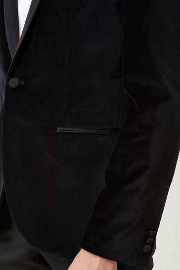 H&m mens velvet blazer on sale