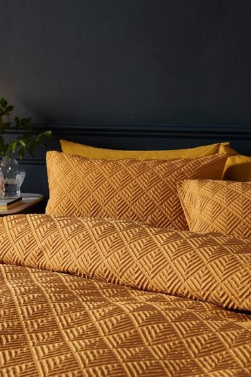 Ochre hotsell duvet cover