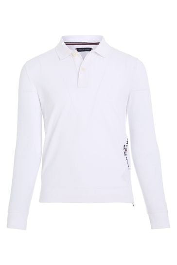 White polo sale tommy hilfiger