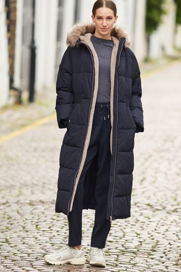 Longline padded coat clearance