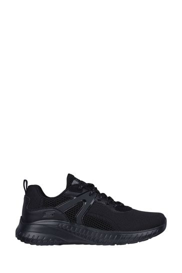 Skechers Black Ladies Bobs Squad Chaos Brilliant Synergy Trainers