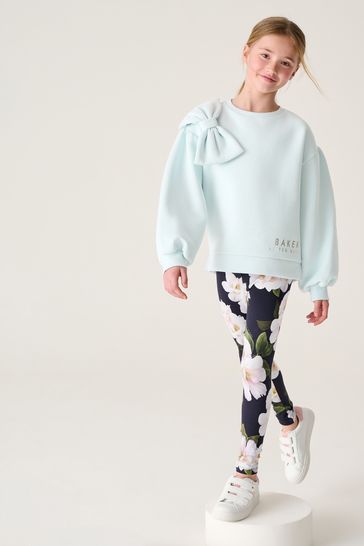 Baker by Ted Baker Sweater and Floral Leggings Set