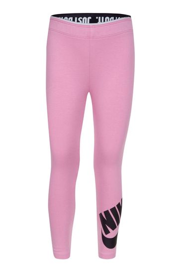 Pink cotton leggings shop