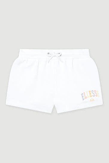 Ellesse Vicenzo White Shorts