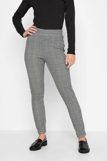Buy PixieGirl Petite Black Slim Leg Trousers from Next Kuwait