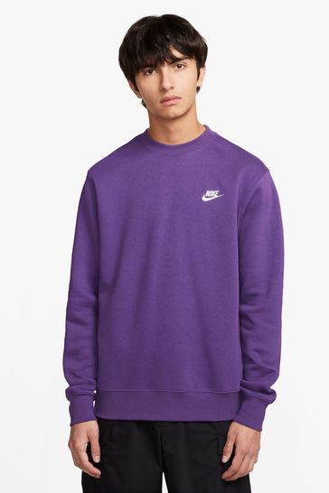 Purple nike jumper on sale