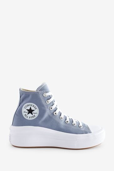 Converse Blue Move High Top Trainers