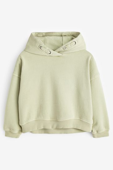 Buy Green Cropped Hoodie 3 16yrs from Next Australia