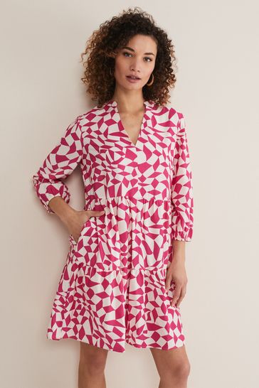 Phase 8 pink dress on sale