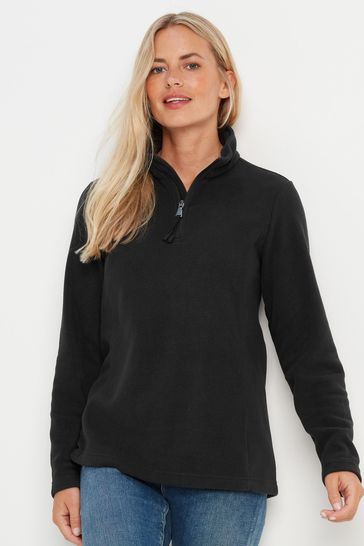 Fleece zip jumper womens deals
