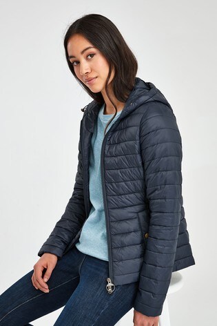 barbour navy quilted jacket