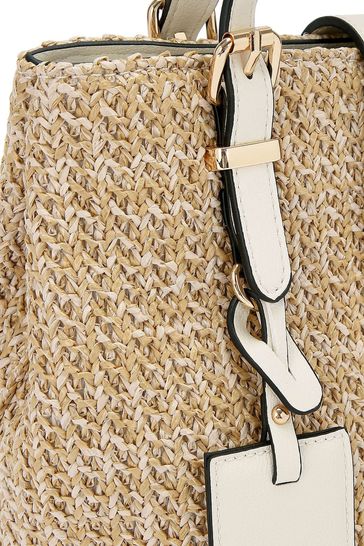 Carvela raffia sale bag